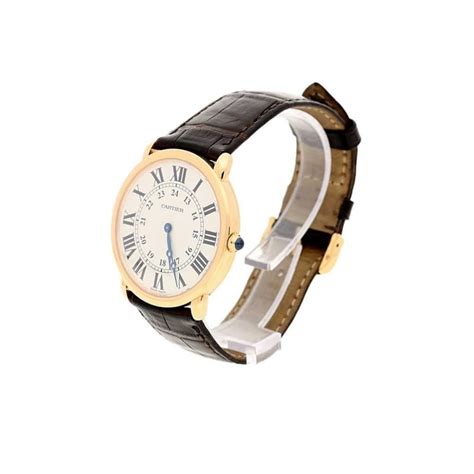 cartier watch mens second hand